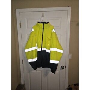 Radians 5X Hi-Vis Bomber Safety Jacket Type R Class 3 Three-in-One SJ210B-3ZGS
